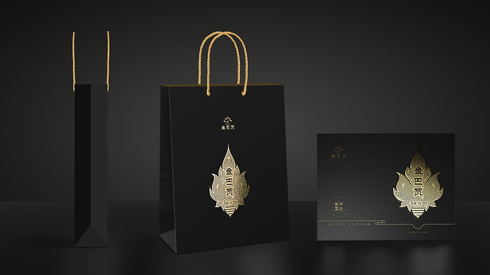 金巴瓦蜂蜜包装设计